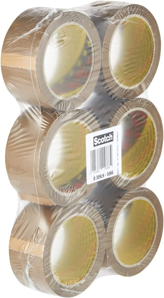 Scotch Buff Packaging Tape 48mmx66m - NWT FM SOLUTIONS - YOUR CATERING WHOLESALER