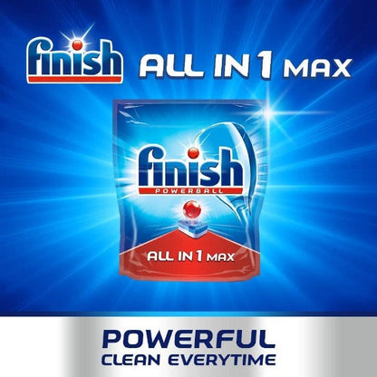 Finish Powerball All In One Dishwasher Tablets 60's