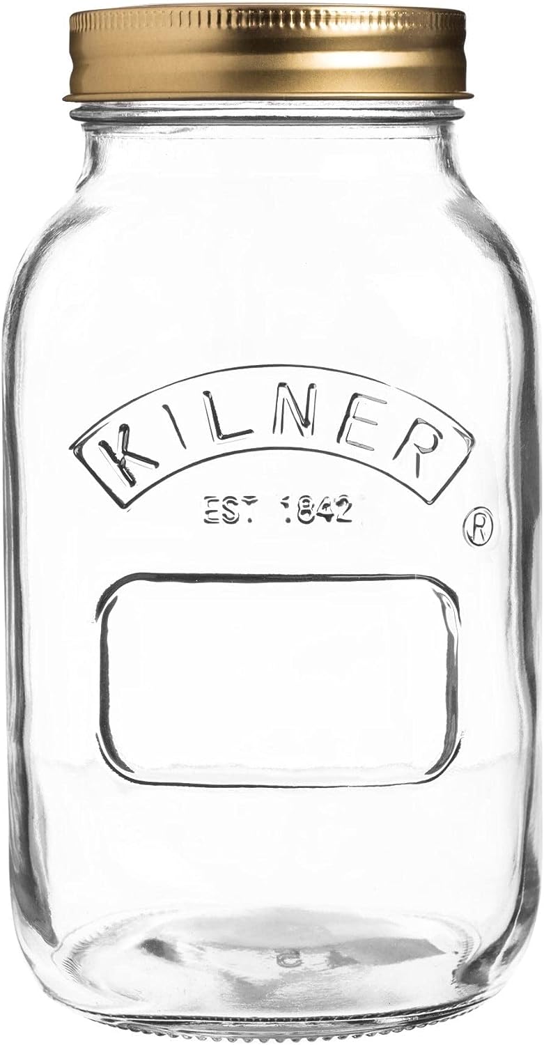 Kilner Preserve Glass Jar 1 Litre