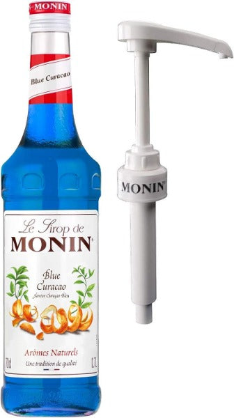 MONIN Blue Curacao Coffee Syrup 700ml (Glass Bottle)