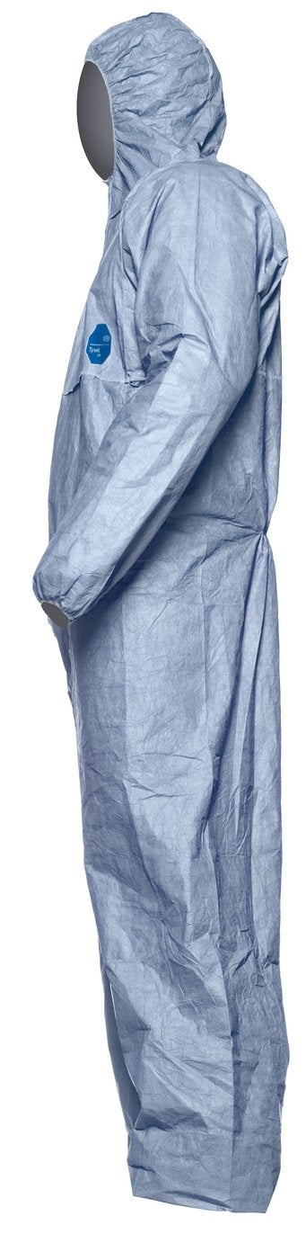 Tyvek 500 Xpert Blue Extra Large Coverall - NWT FM SOLUTIONS - YOUR CATERING WHOLESALER
