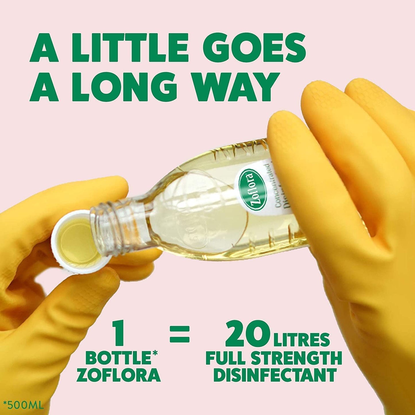 Zoflora Lemon Zing Disinfectant 500ml