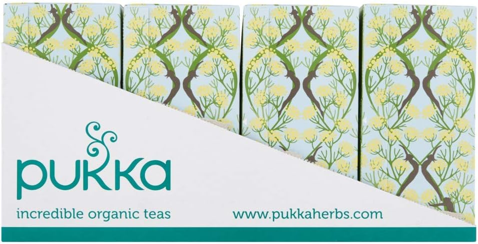 Pukka Tea Three Fennel Envelopes 20's