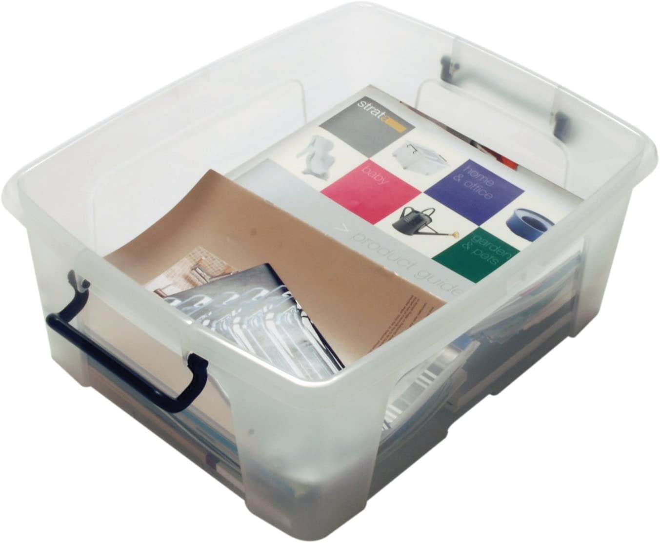 Strata Smart Box Clip-On Folding Lid 24 Litre