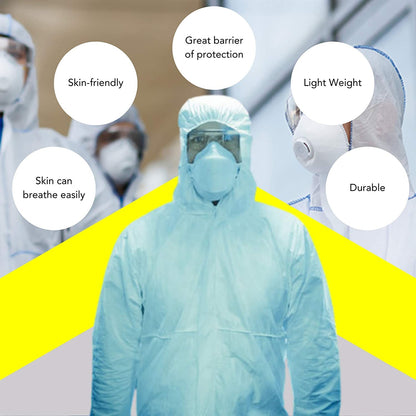 Beeswift Once White Extra Large Disposable Coverall - NWT FM SOLUTIONS - YOUR CATERING WHOLESALER