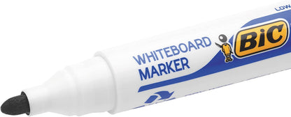 Bic Velleda 1701 Black Whiteboard Markers 12's