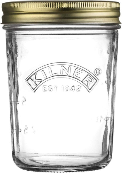 Kilner Wide Mouth Preserve Glass Jar 0.35 Litre