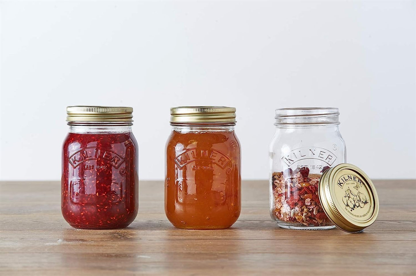 Kilner Preserve Glass Jar 1 Litre