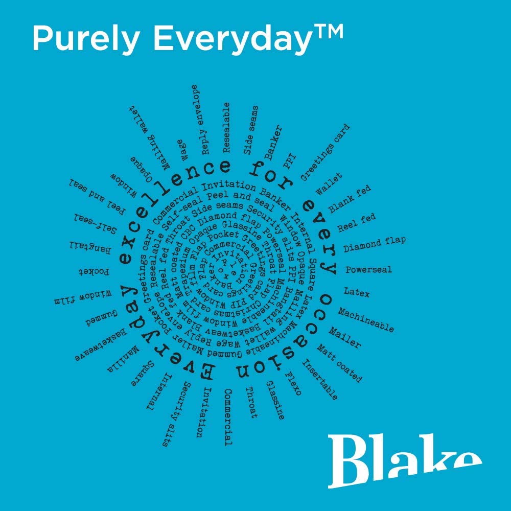 Purely Everyday DL White Press Seal Envelopes 500's