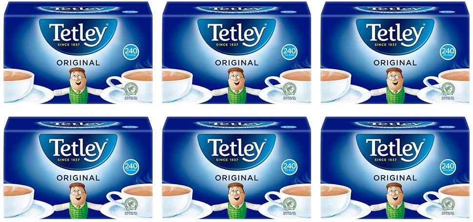 Tetley Softpack 240 x 2-Cup Teabags, 750G