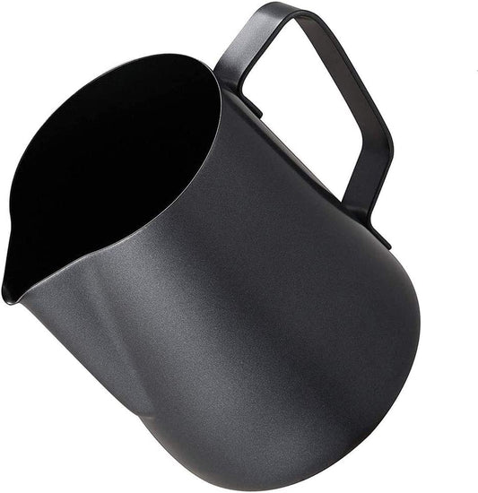 Black Non-Stick Frothing Jug 0.6litre - NWT FM SOLUTIONS - YOUR CATERING WHOLESALER