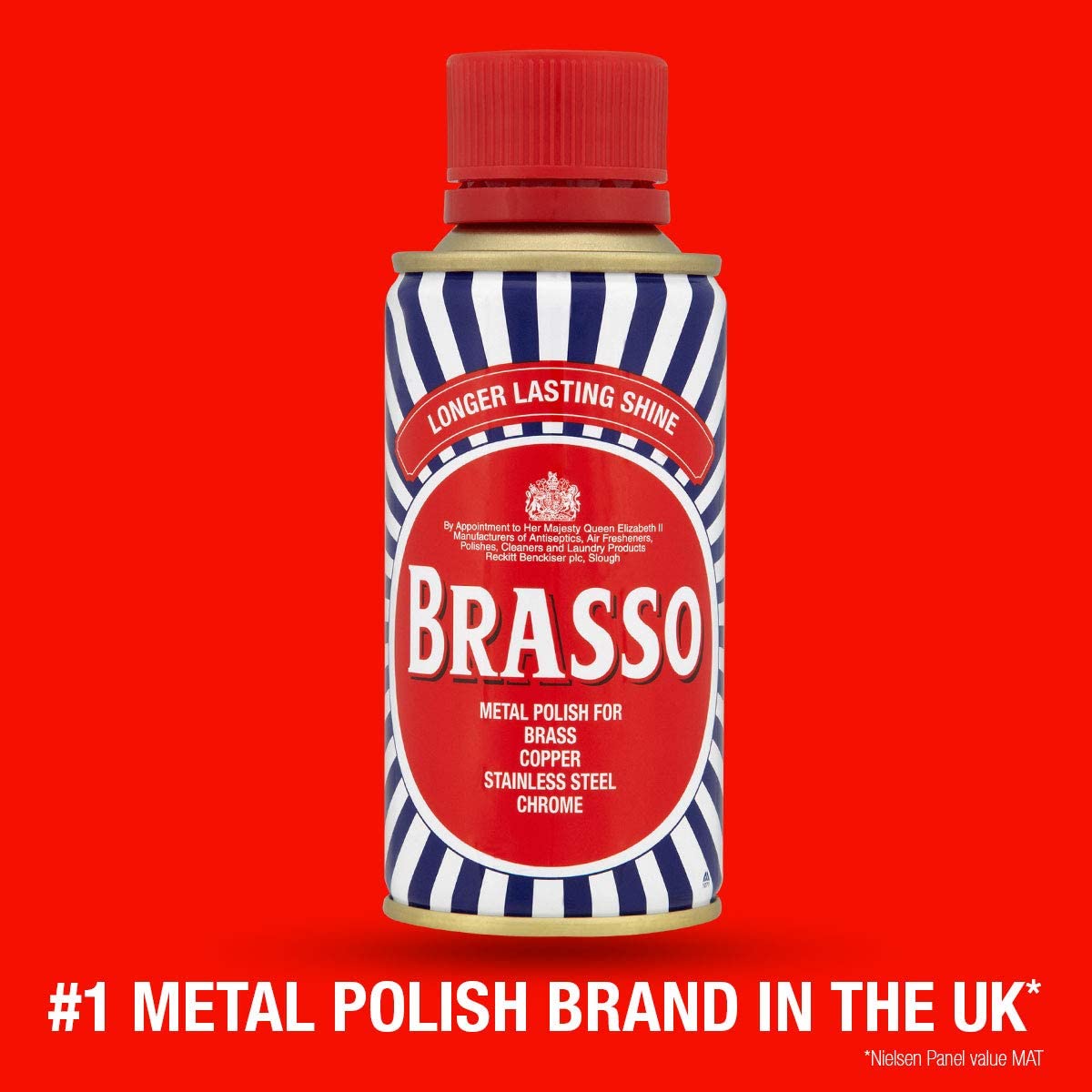 Brasso Liquid Metal Polish For Brass Copper Stainless Steel & Pewter 175ml