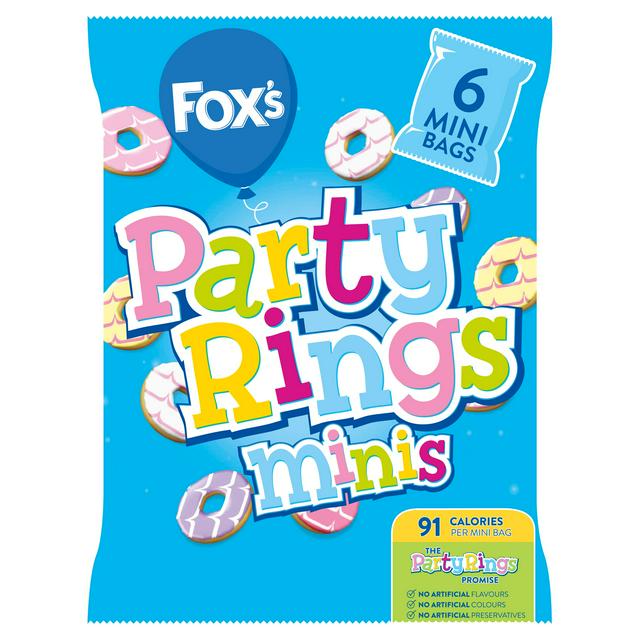 Fox's Mini Party Rings Pack 40's