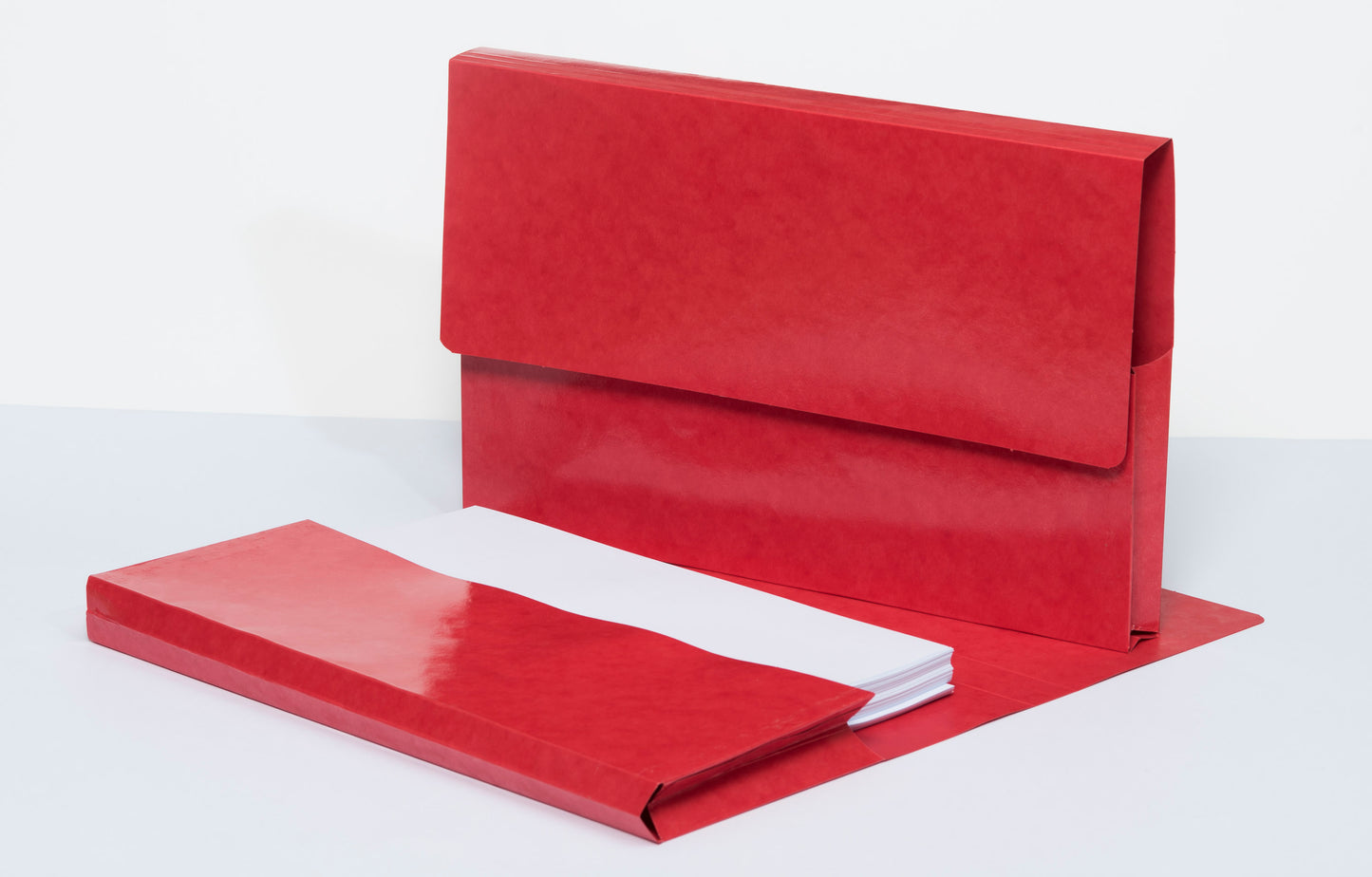 Exacompta Iderama Document Wallet Manilla Foolscap Half Flap 265gsm Assorted (Pack 25) - 6500Z