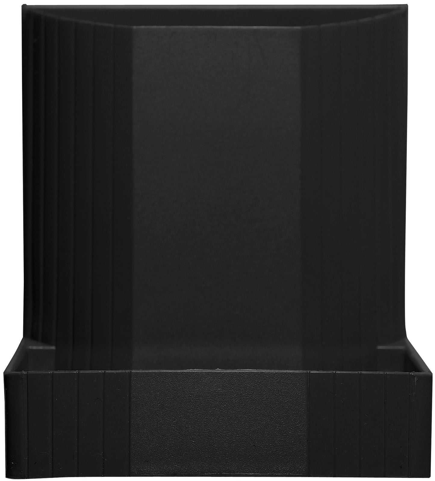 Exacompta ECOBlack Mini-Octo Recycled Pen Pot 3 Compartments Black - 675014D