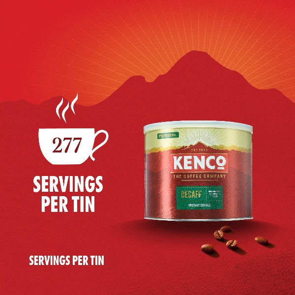Kenco Decaffeinated Instant Coffee 500g Tin