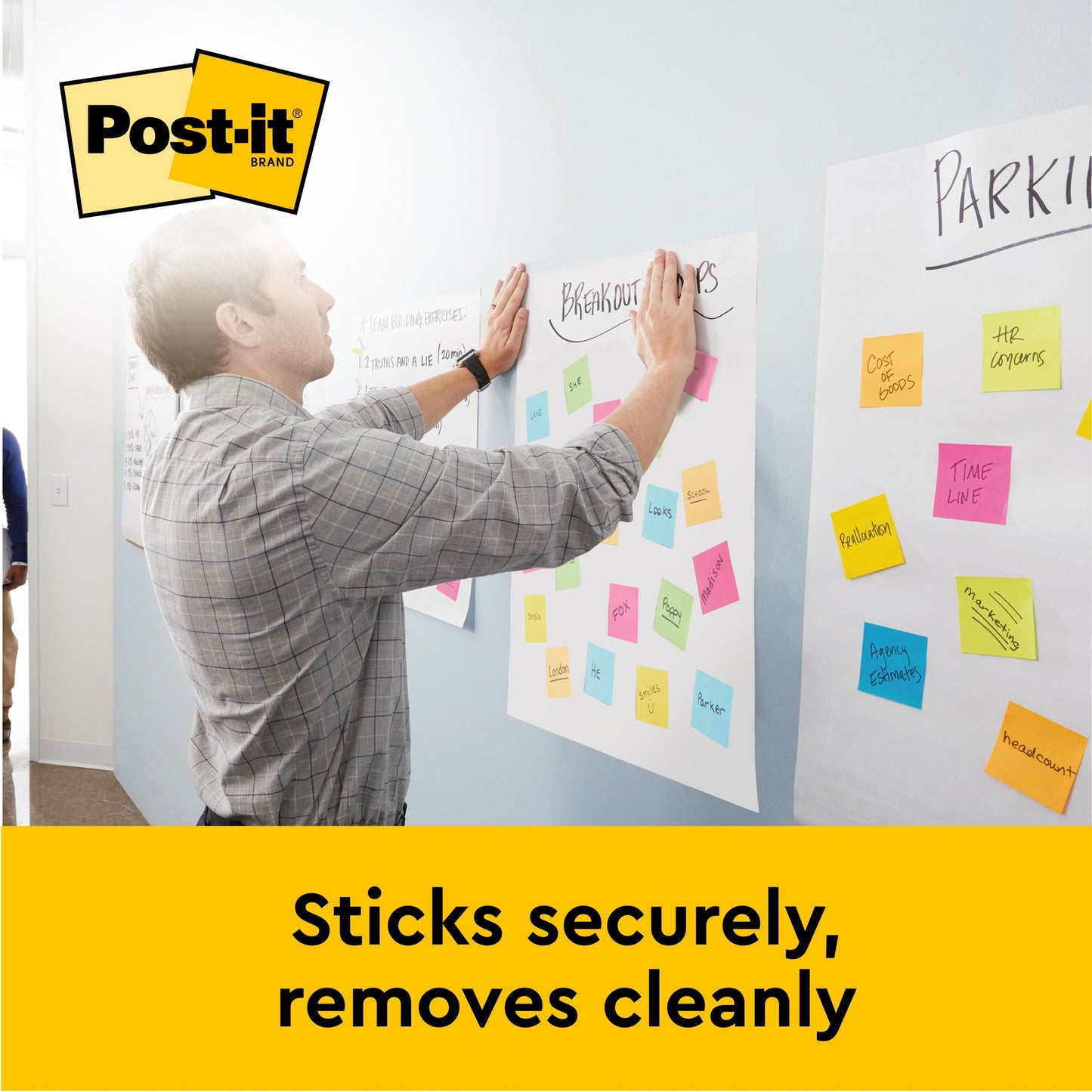 Post-it Table Top Meeting Chart Flipchart Pad Plain 584x508mm 20 Sheets White 563R - 7100171586
