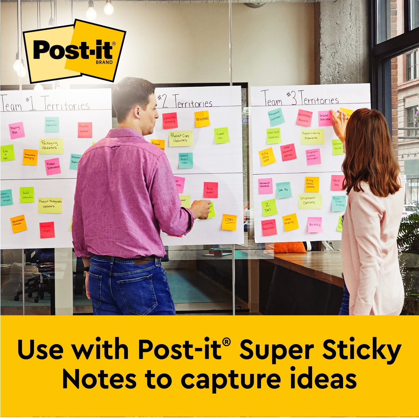 Post-it Table Top Meeting Chart Flipchart Pad Plain 584x508mm 20 Sheets White 563R - 7100171586