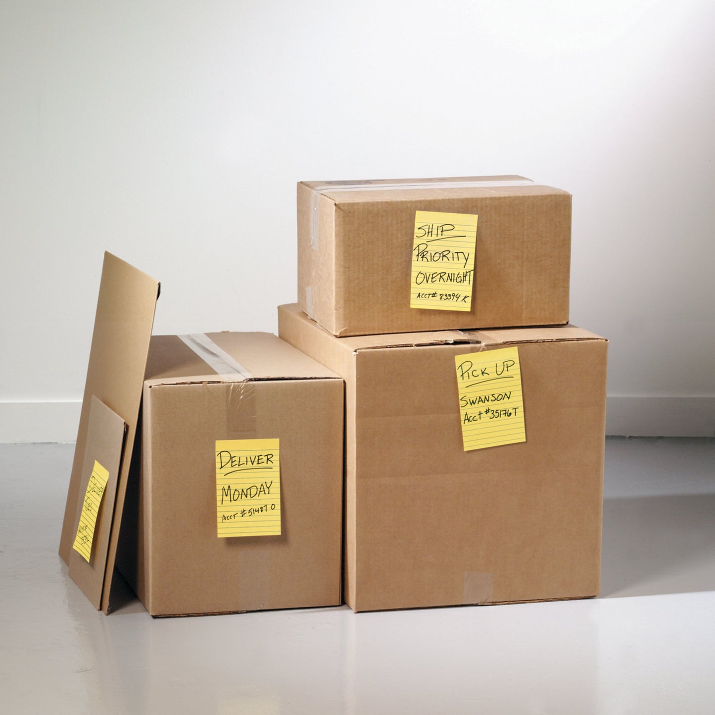 Post-it Super Sticky Notes 102x152mm Ruled 75 Sheets Ultra Yellow (Pack 6) 7100172740