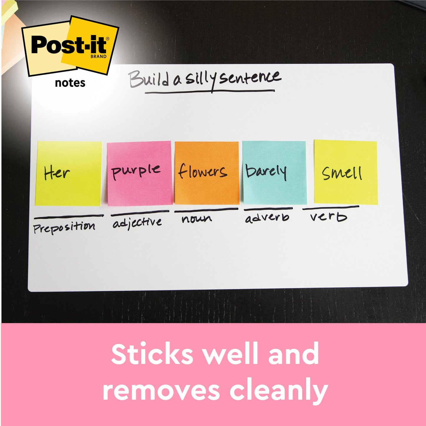 Post-it Notes Cube 76x76mm 450 Sheets Neon Pink 2028 NP - 7000080743