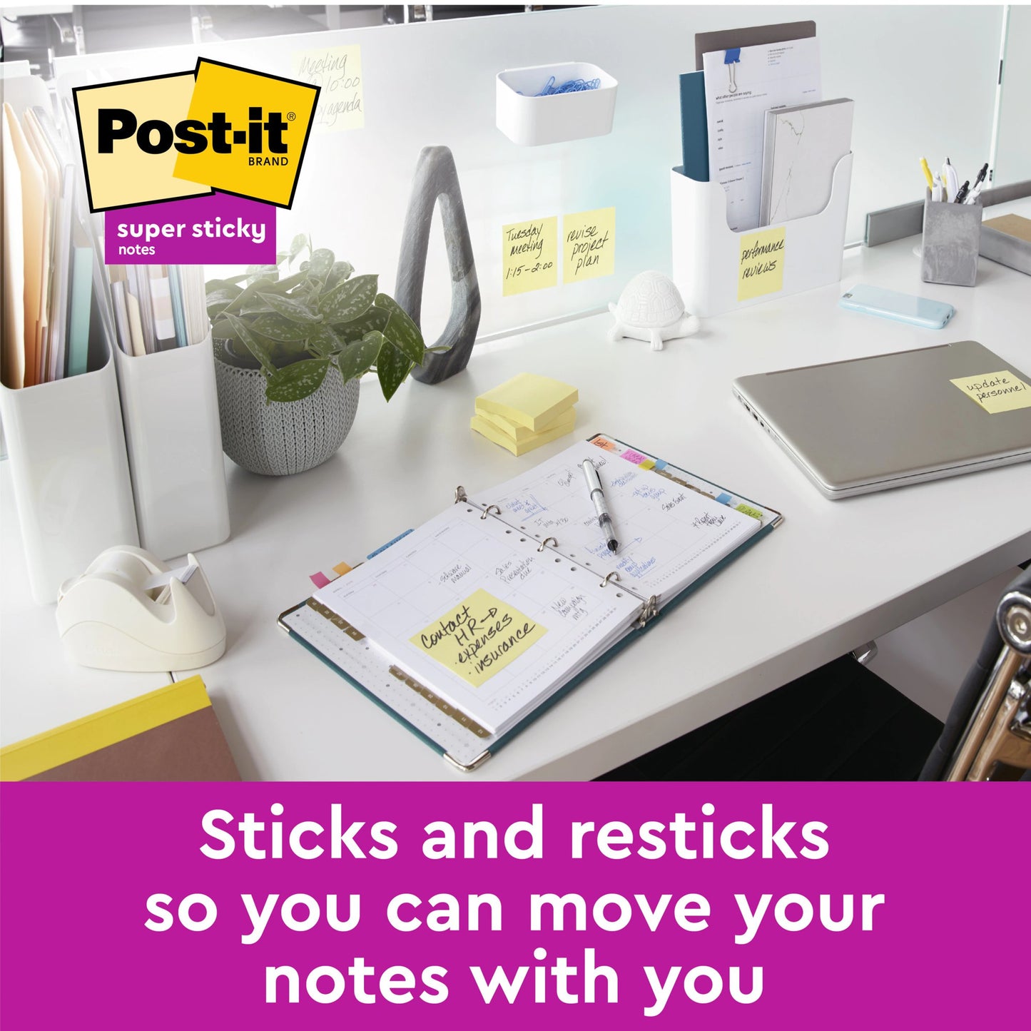 Post-it Super Sticky Z-Notes 76 mm x 76 mm Canary Yellow (Pack 16 + 4 FREE) 7100234211