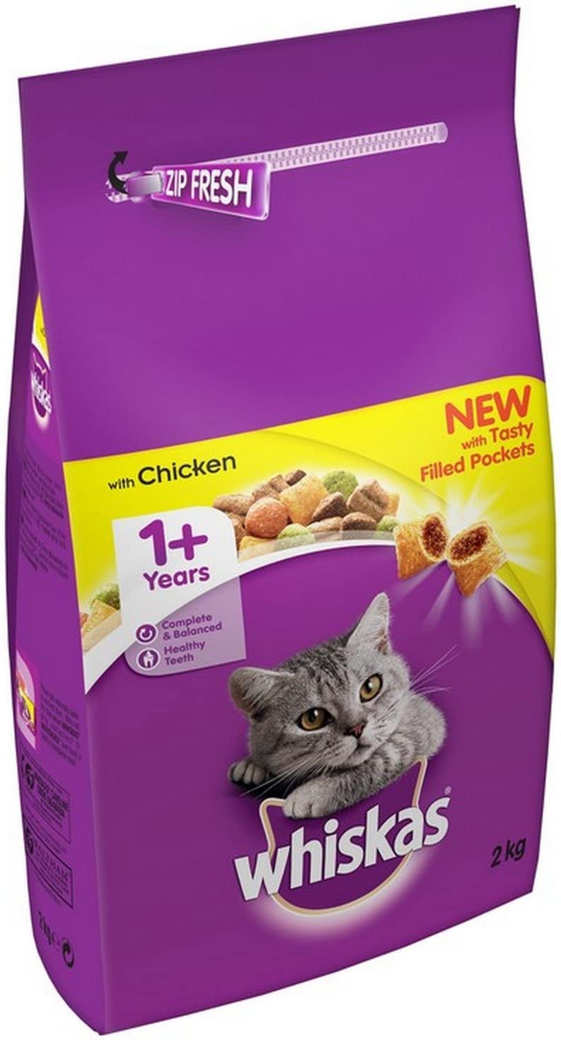 Whiskas 1+ Cat Complete Dry with Chicken 2kg