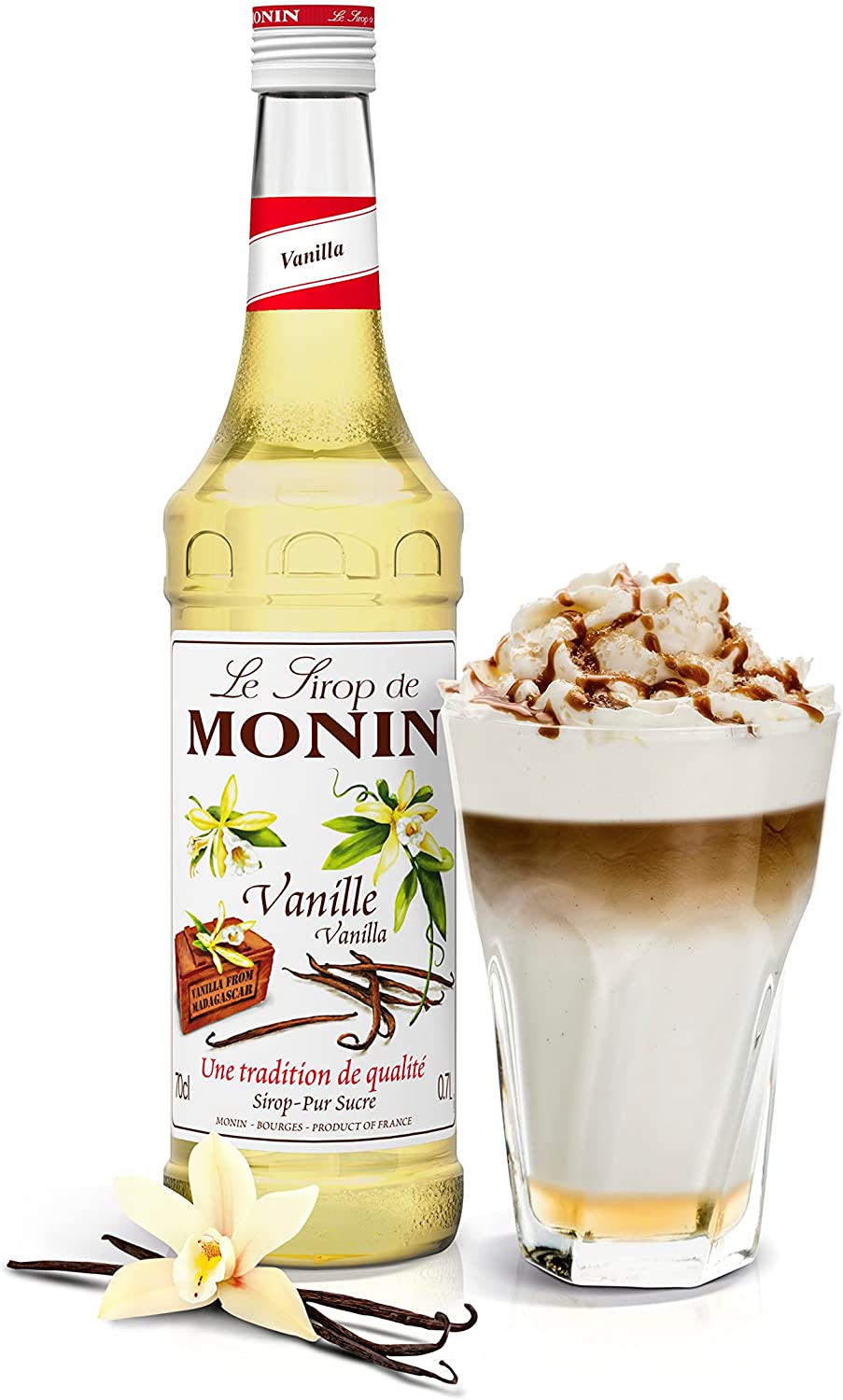 Monin Vanilla Coffee Syrup 1 Litre