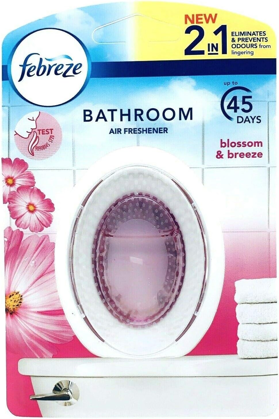 Febreze Blossom & Breeze Bathroom Gel Air Freshener