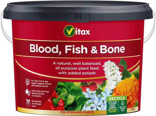 Vitax Fish, Blood & Bone All Purpose Plant Food 10kg - NWT FM SOLUTIONS - YOUR CATERING WHOLESALER