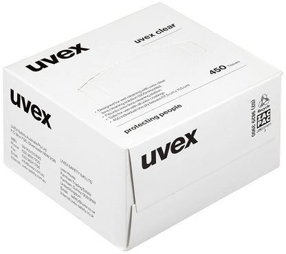 Uvex Formulated Cleaning Tissues/Wipes  Box x 450