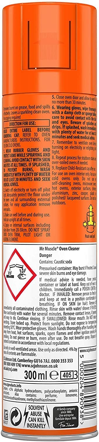Mr Muscle Oven Cleaner 300ml