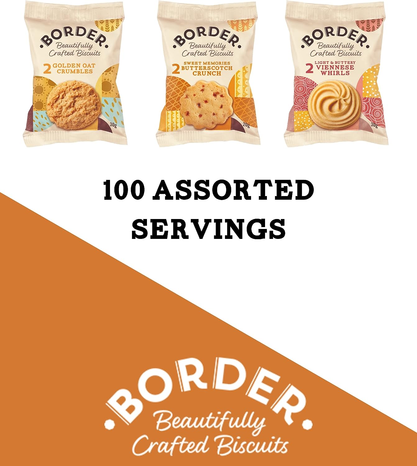 Border Biscuits Twin Pack 3 Variety 100's