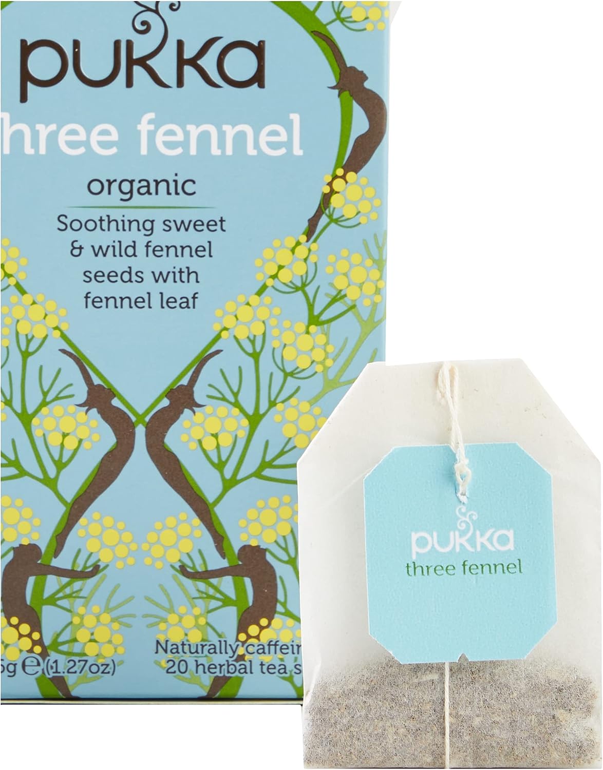 Pukka Tea Three Fennel Envelopes 20's