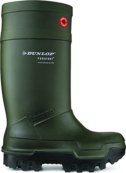 Dunlop Purofort Thermo Green Size 7 Boots - NWT FM SOLUTIONS - YOUR CATERING WHOLESALER