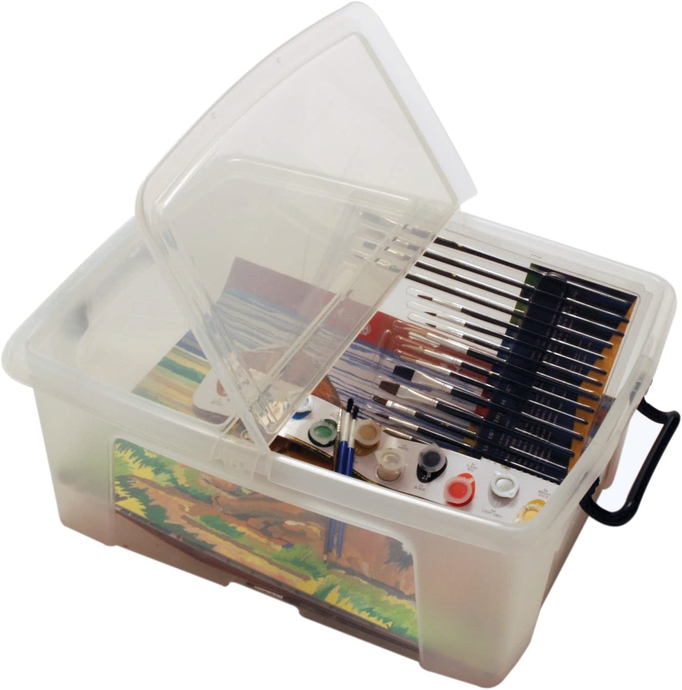Strata Smart Box Clip-On Folding Lid 24 Litre