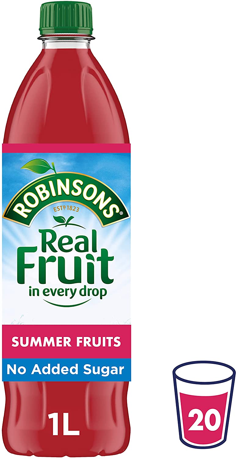 Robinsons (No Added Sugar) Summer Fruits 1litre