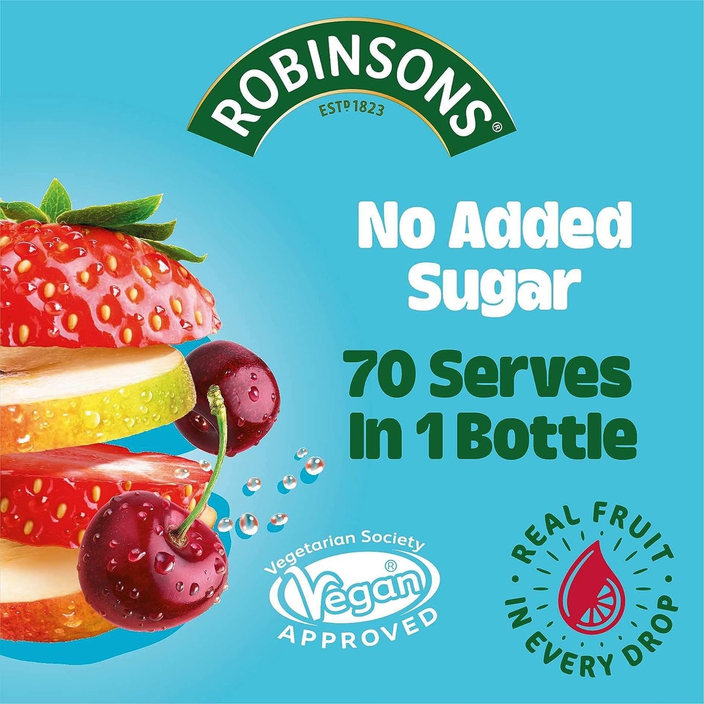 Robinsons NAS Double Concentrate Orange 1.75l