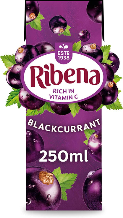 Ribena Ready to Drink Blackcurrant 24x250ml