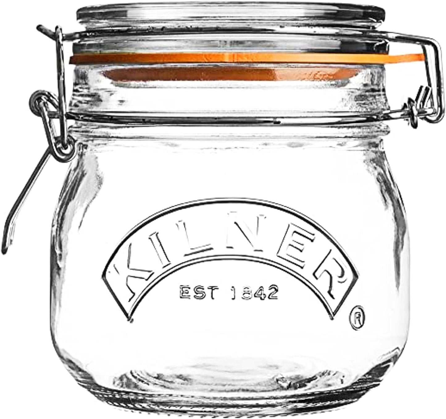 Kilner CLIP TOP ROUND Jar 0.5 Litre