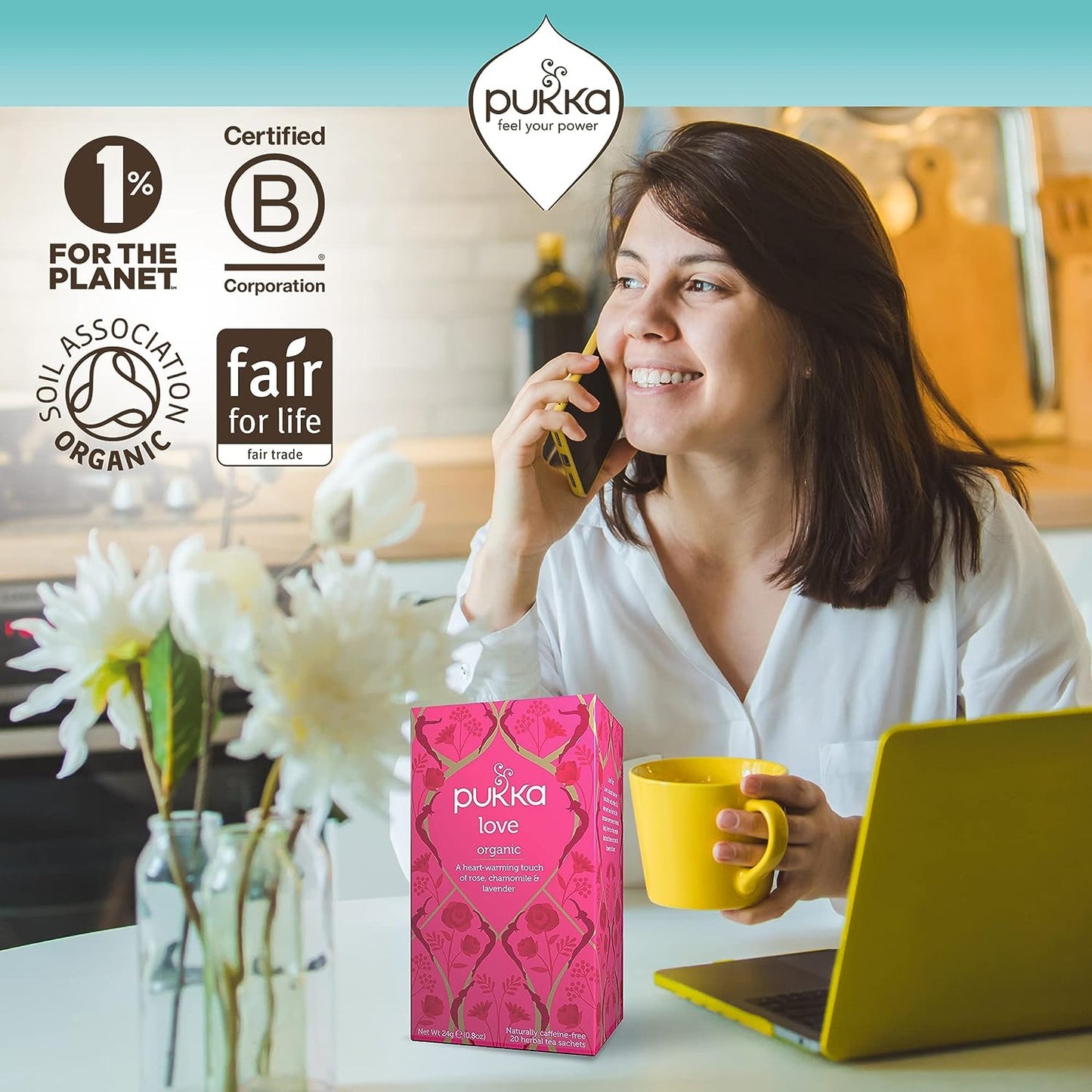 Pukka Tea Love Envelopes 20's