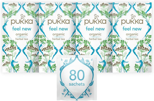 Pukka Tea Feel New Envelopes 20's - NWT FM SOLUTIONS - YOUR CATERING WHOLESALER
