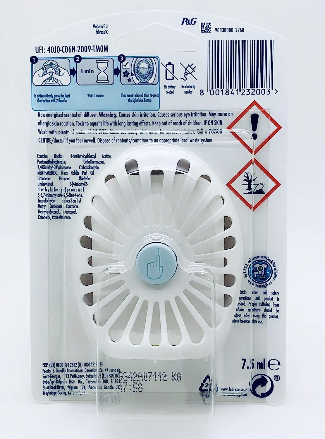 Febreze Blossom & Breeze Bathroom Gel Air Freshener