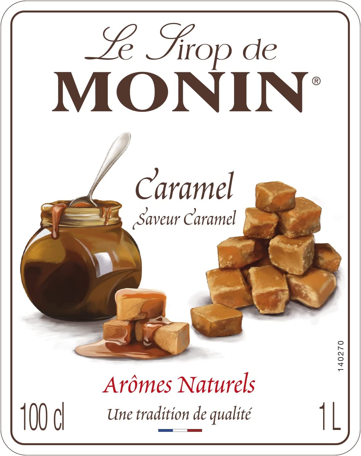 Monin Caramel Coffee Syrup 1 Litre
