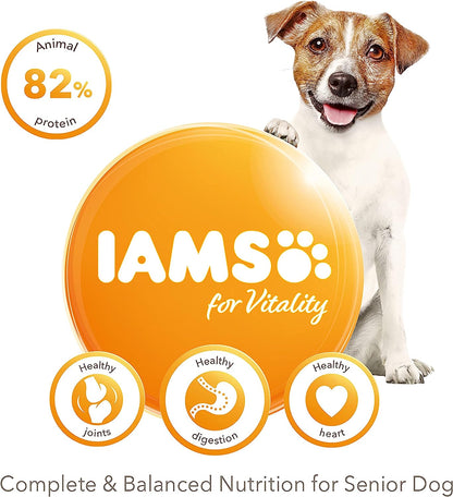 IAMS for Vitality Small/Medium Senior Dog Food Fresh Chicken 800g