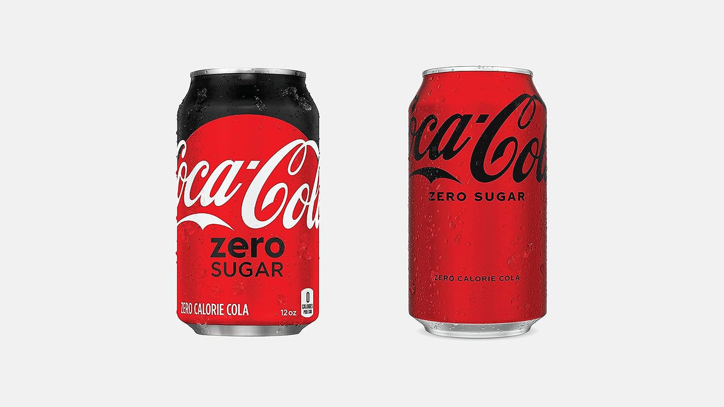 Coke Zero Cans 24x330ml