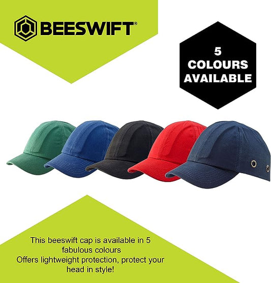 Beeswift Safety Baseball Cap Black - NWT FM SOLUTIONS - YOUR CATERING WHOLESALER