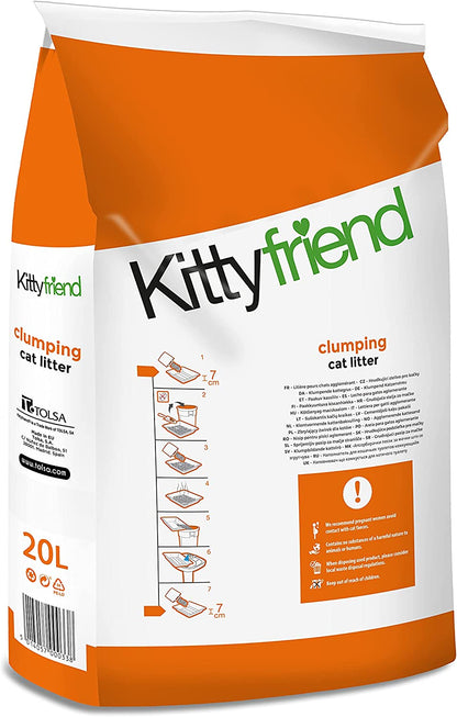 Kittyfriend Clumping Litter 20 Litre