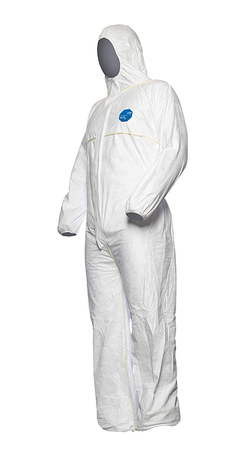 DuPont Tyvek White Large Coverall - NWT FM SOLUTIONS - YOUR CATERING WHOLESALER