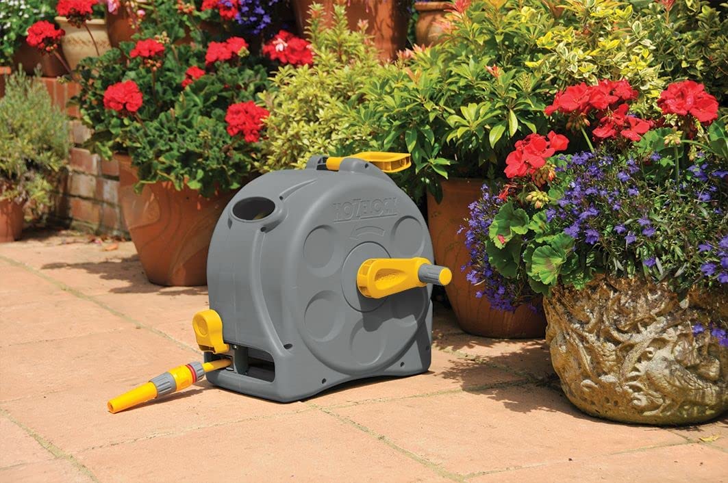 Hozelock Compact 2in1 Reel & 25m Hose {2415}
