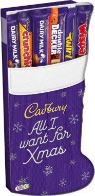Cadbury Stocking Selection Box 179g - NWT FM SOLUTIONS - YOUR CATERING WHOLESALER